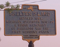 Shelter island marker